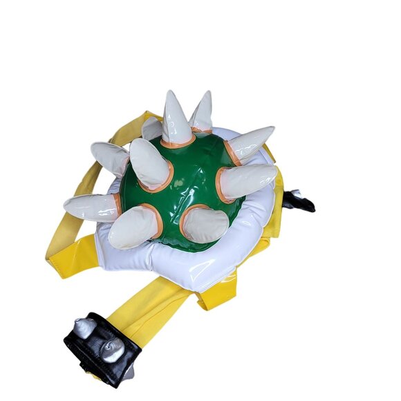 Spirit Halloween Kids Mario Bros Bowser Deluxe Costume with inflatable shell 7-8 - Picture 10 of 10